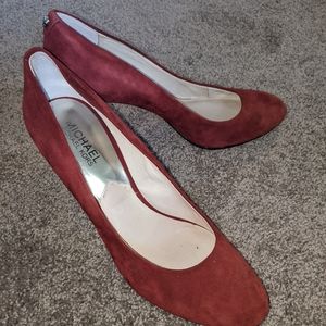 Michael kors red pump heel - size 8.5